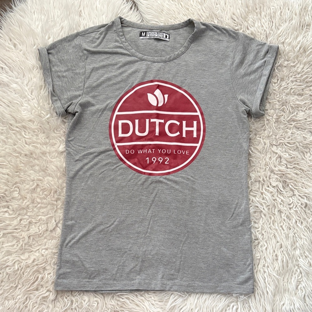 Dutch Bros “Do What You Love” Cuffed T-Shirt